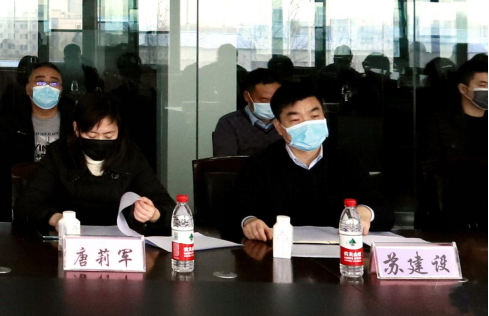 省委统战部副部长张红林一行莅临花花牛乳业集团 调研复工复产暨二七区民营经济发展工作座谈会